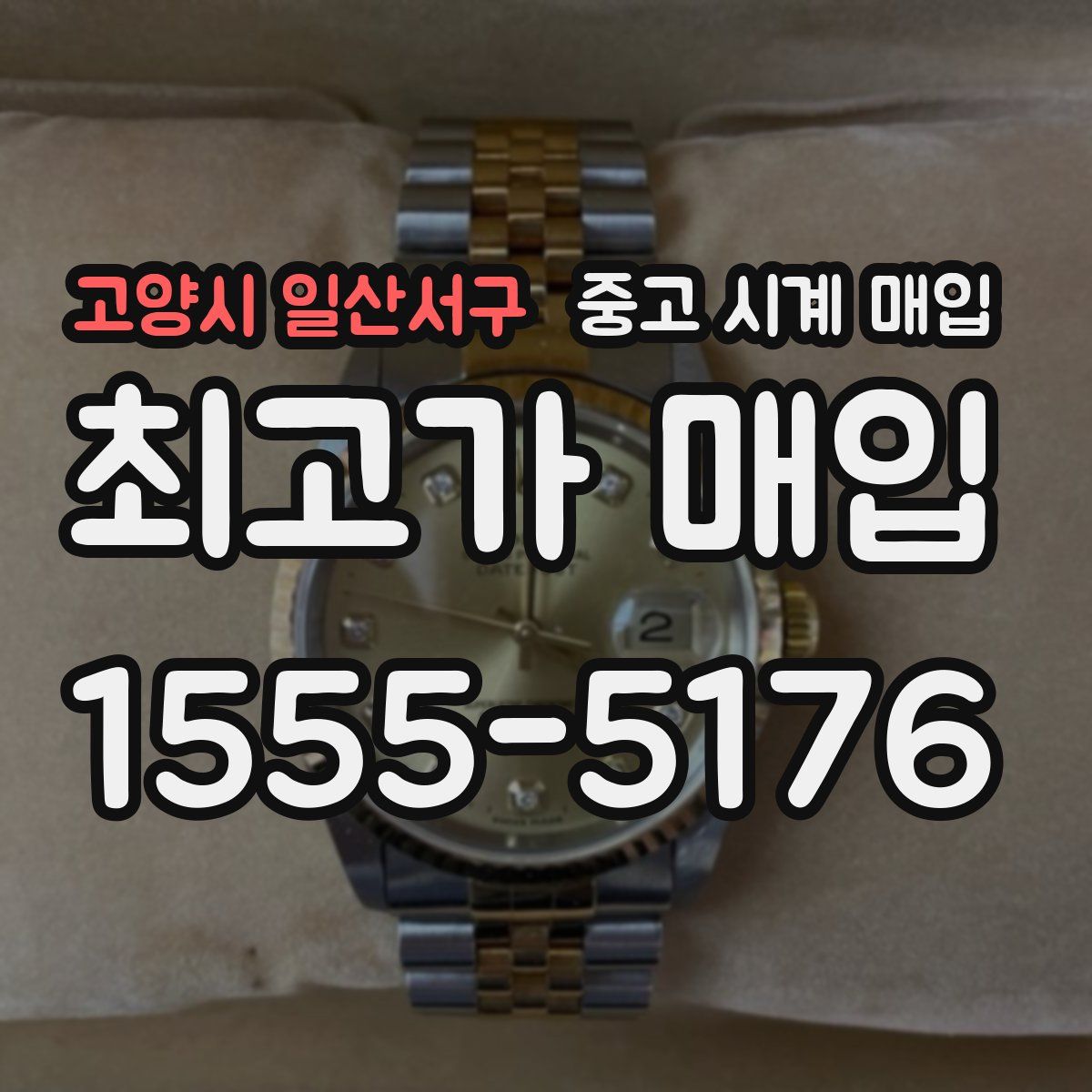 고양시 일산서구 중고 시계 매입