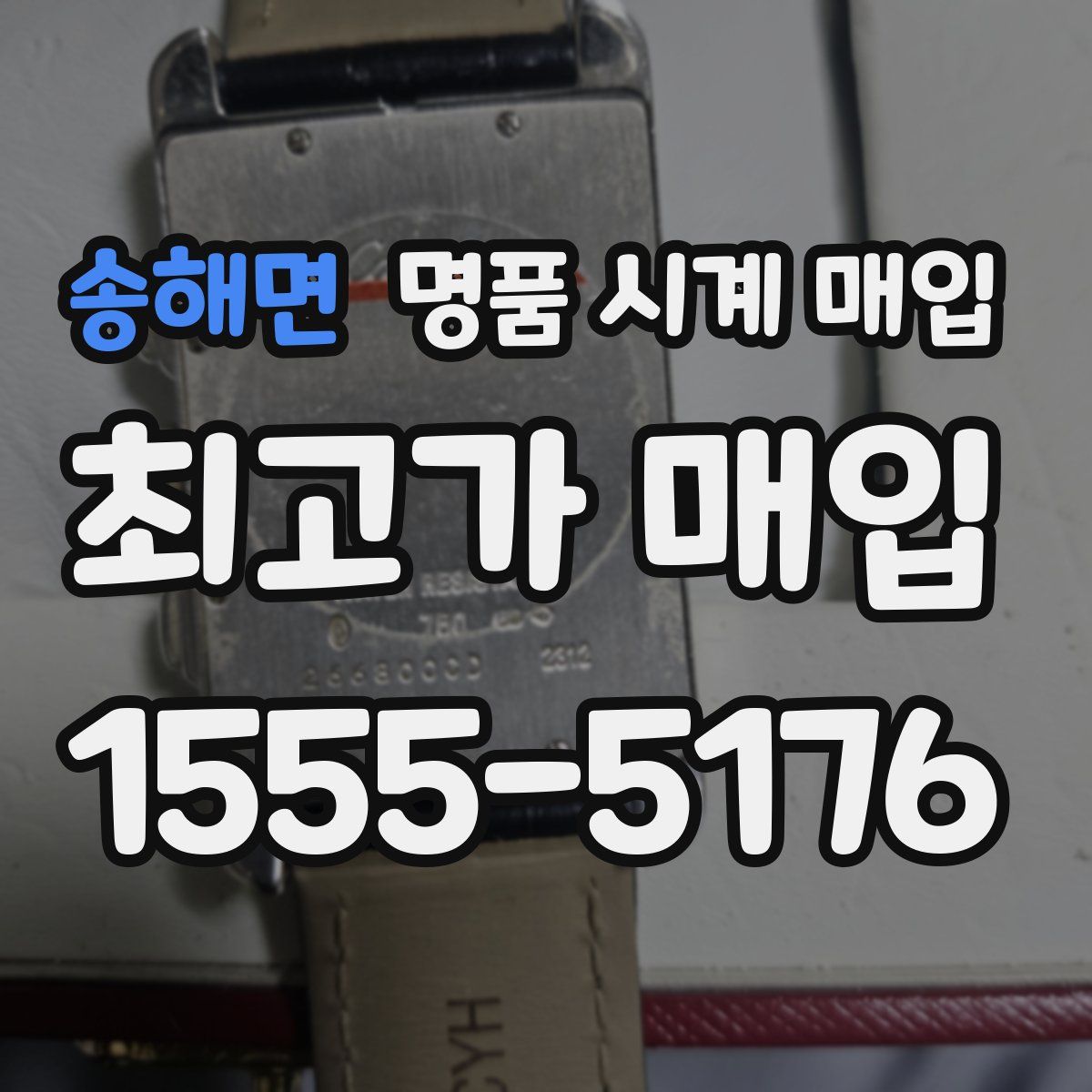 송해면 명품 시계 매입