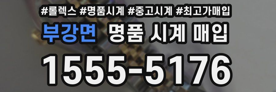 부강면 명품 시계 매입