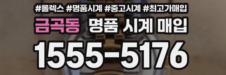 금곡동 명품 시계 매입