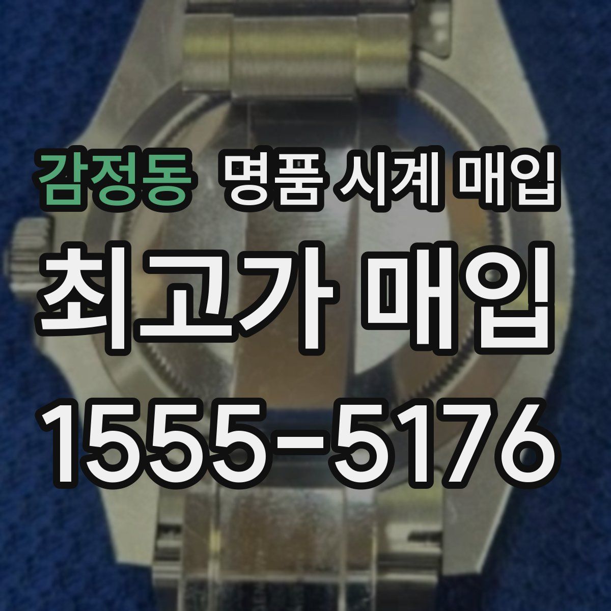 감정동 명품 시계 매입