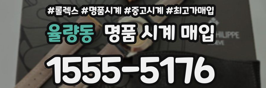 율량동 명품 시계 매입