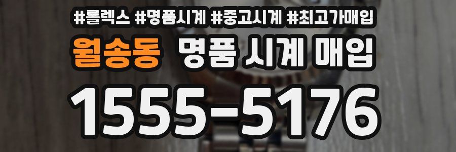 월송동 명품 시계 매입