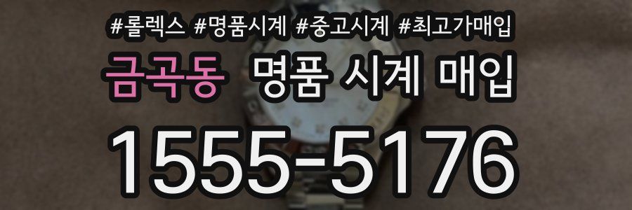 금곡동 명품 시계 매입