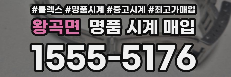 왕곡면 명품 시계 매입