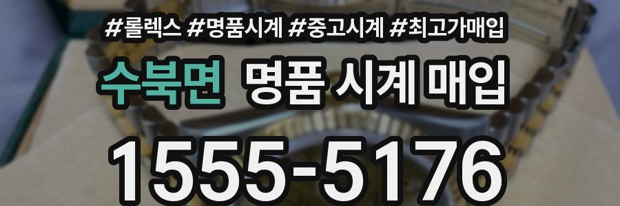수북면 명품 시계 매입
