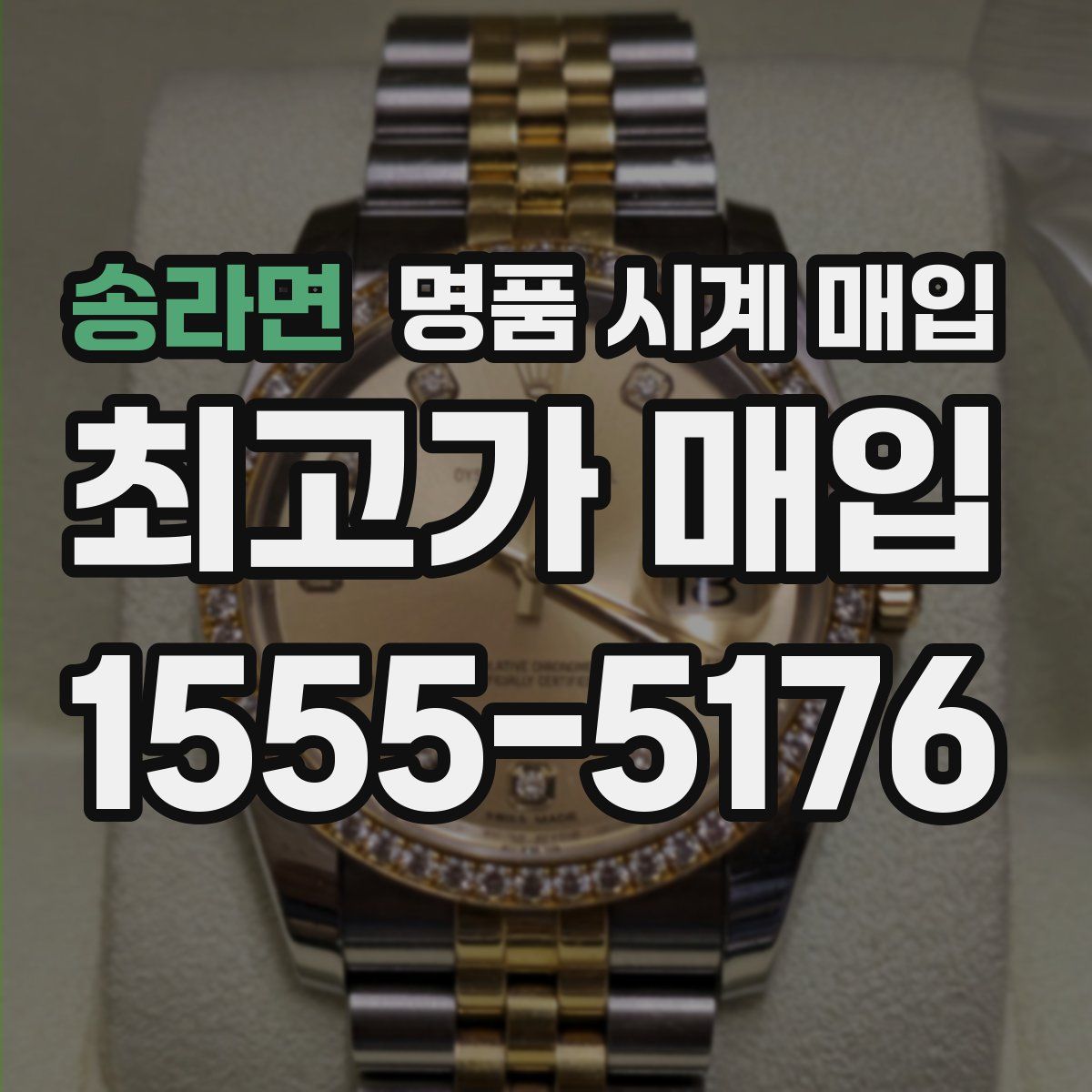 송라면 명품 시계 매입