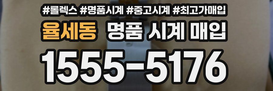 율세동 명품 시계 매입