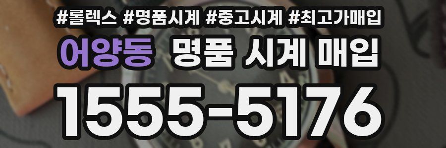 어양동 명품 시계 매입