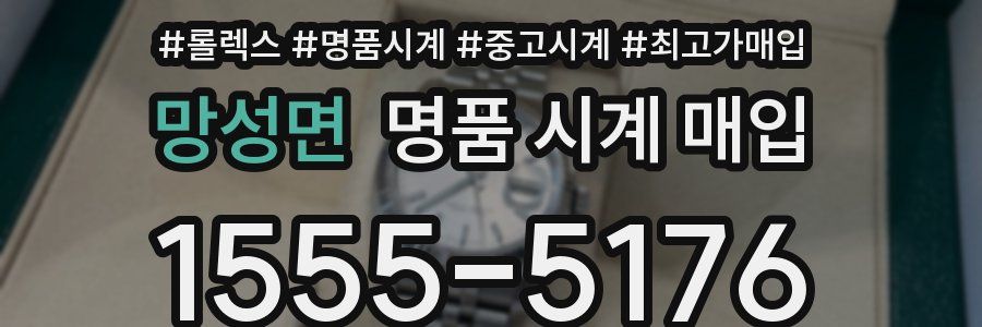 망성면 명품 시계 매입