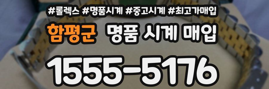 함평군 명품 시계 매입
