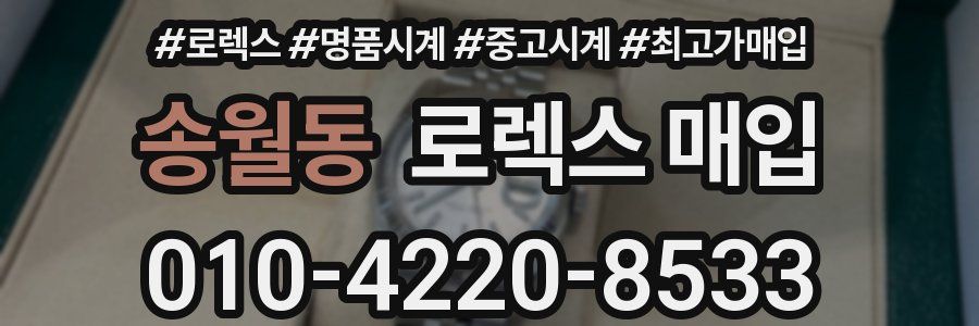 송월동 로렉스 매입