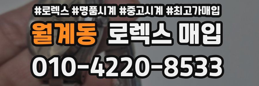 월계동 로렉스 매입