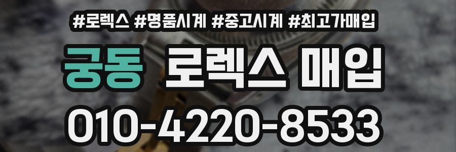 궁동 로렉스 매입