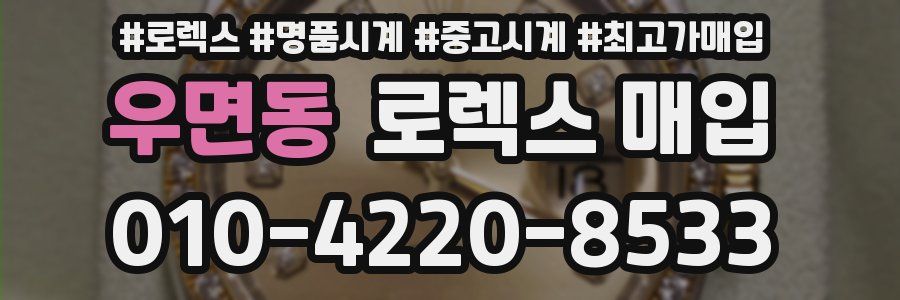 우면동 로렉스 매입