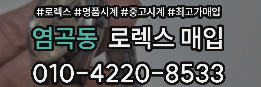 염곡동 로렉스 매입