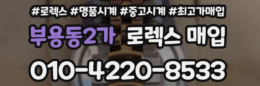 부용동2가 로렉스 매입