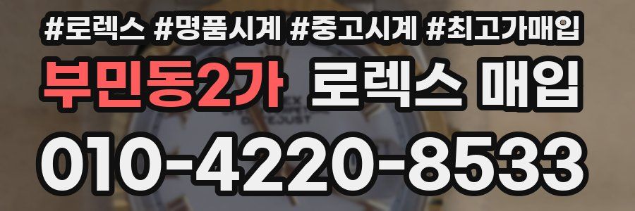 부민동2가 로렉스 매입