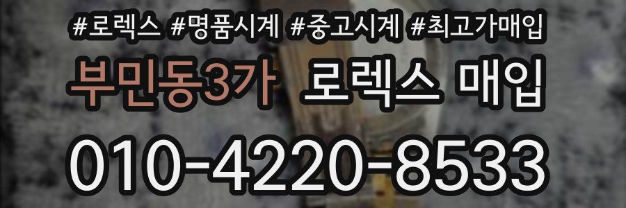 부민동3가 로렉스 매입