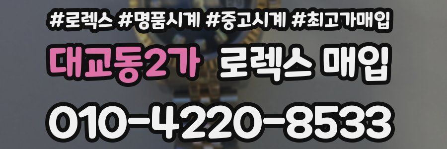 대교동2가 로렉스 매입