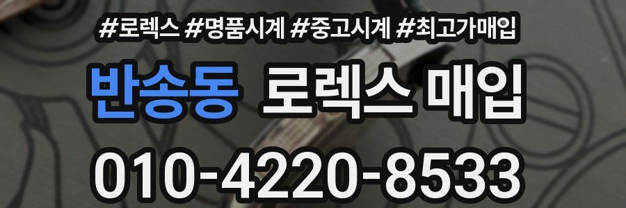 반송동 로렉스 매입