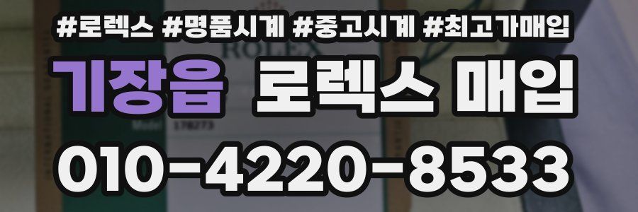 기장읍 로렉스 매입