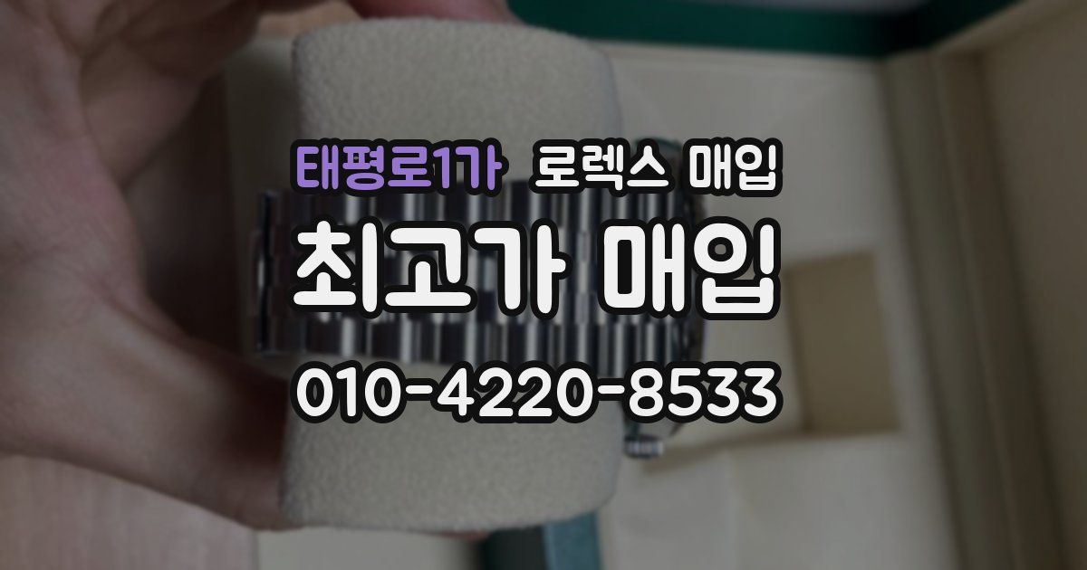 태평로1가 로렉스 매입