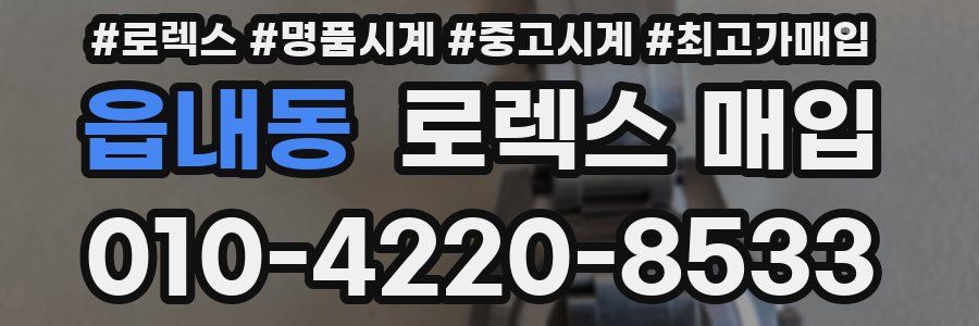 읍내동 로렉스 매입