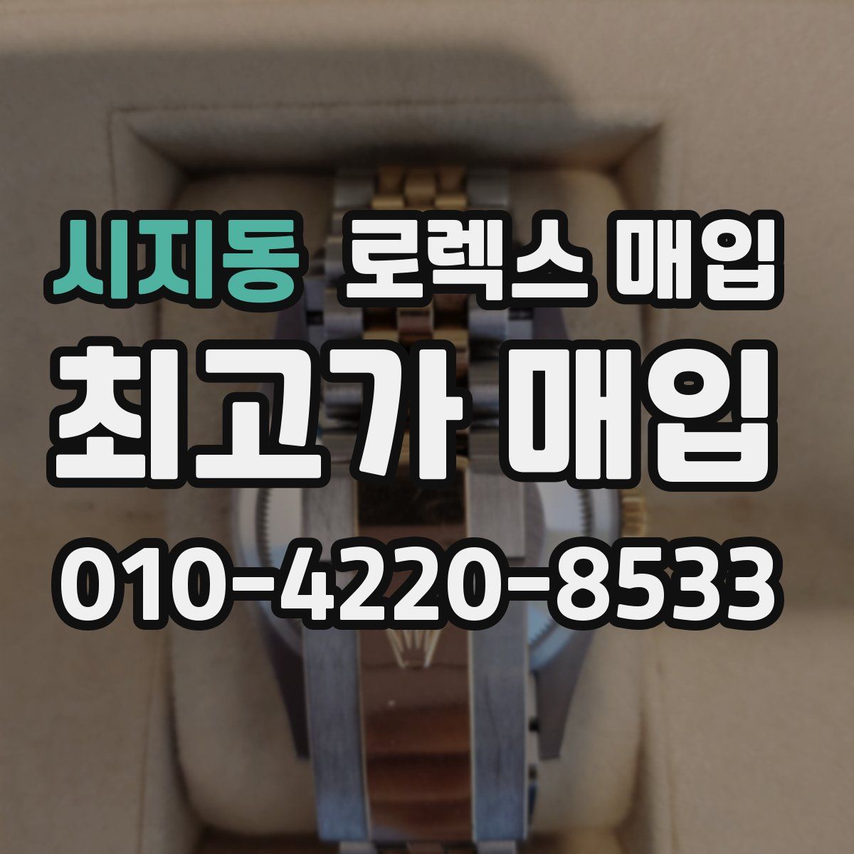 시지동 로렉스 매입