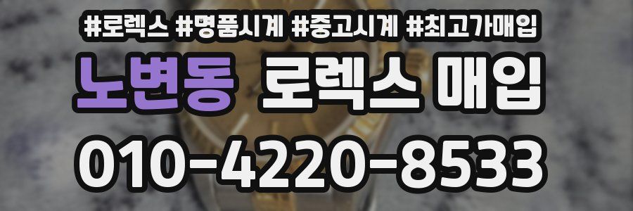 노변동 로렉스 매입