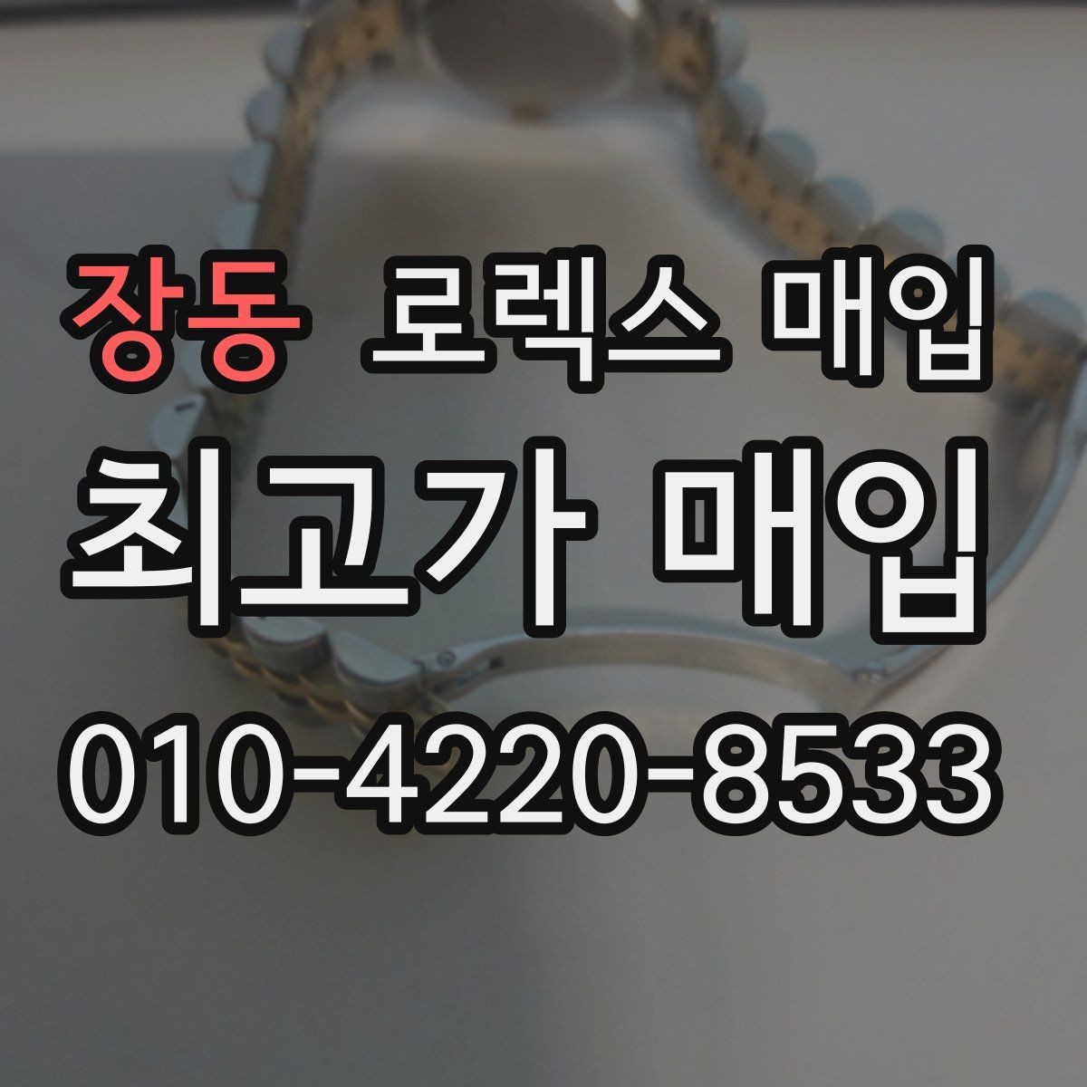 장동 로렉스 매입 환율이 시세에 영향을 주는 이유