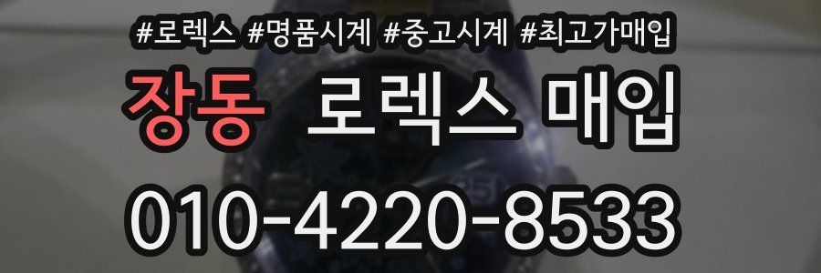 장동 로렉스 매입