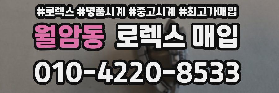 월암동 로렉스 매입