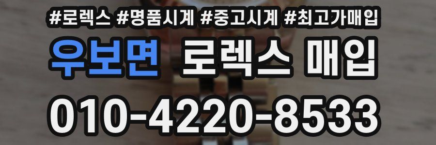우보면 로렉스 매입