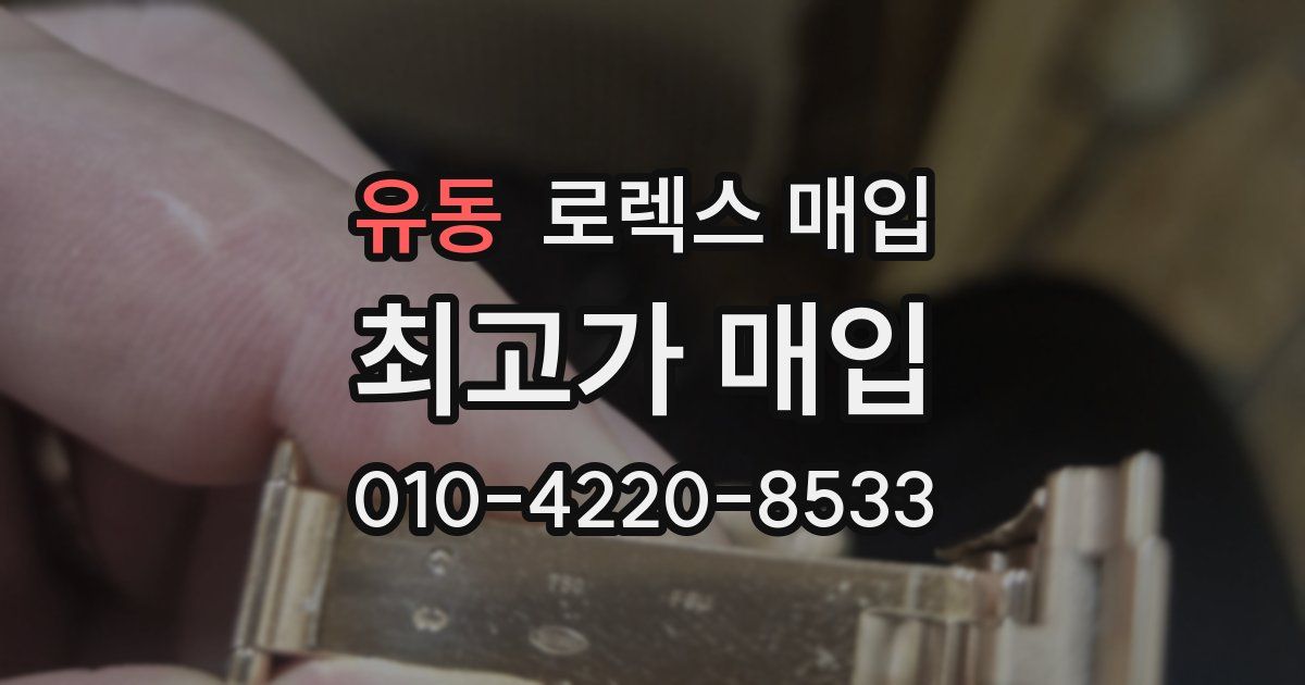 유동 로렉스 매입