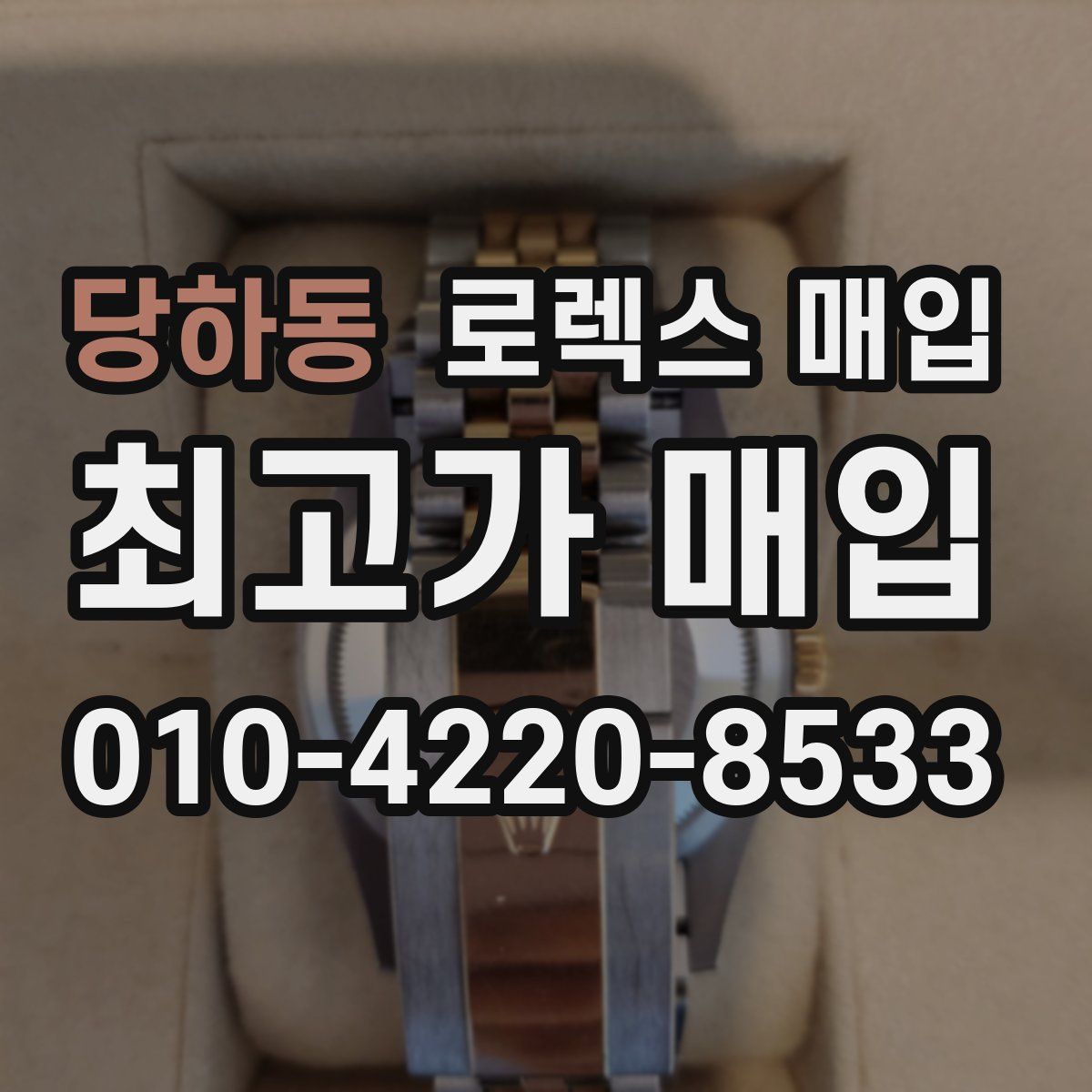 당하동 로렉스 매입