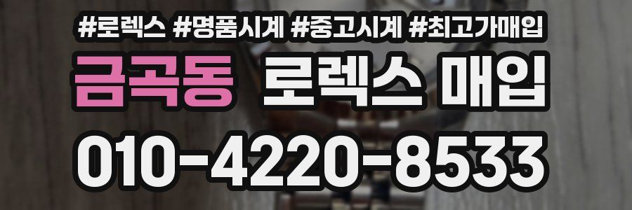 금곡동 로렉스 매입