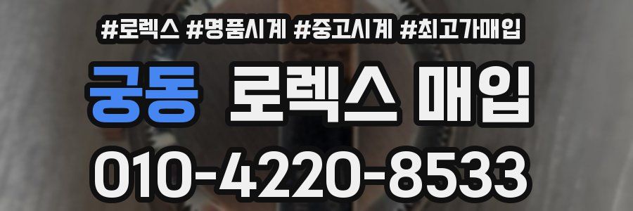 궁동 로렉스 매입