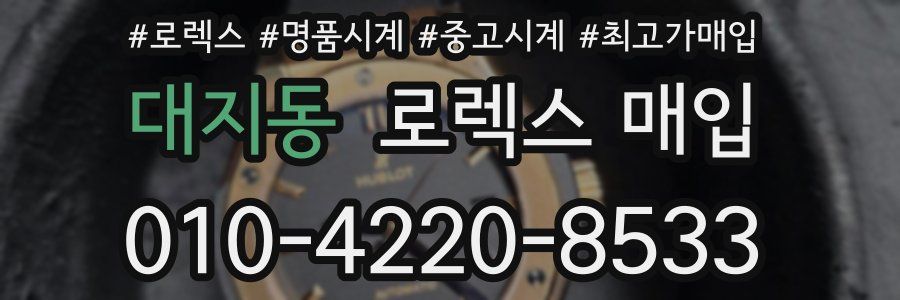 대지동 로렉스 매입