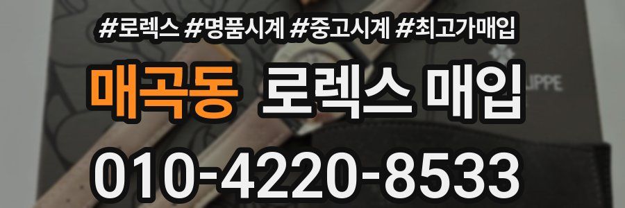 매곡동 로렉스 매입