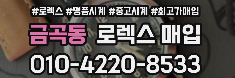 금곡동 로렉스 매입