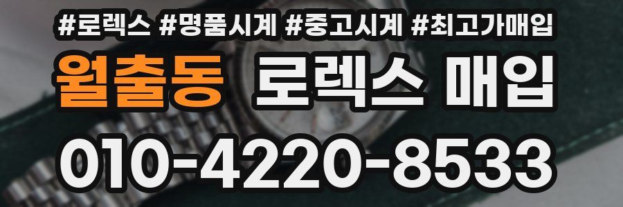월출동 로렉스 매입