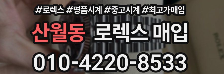 산월동 로렉스 매입