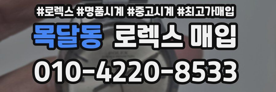 목달동 로렉스 매입