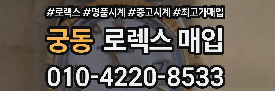 궁동 로렉스 매입