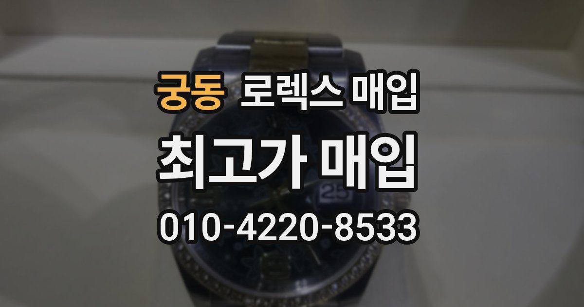 궁동 로렉스 매입