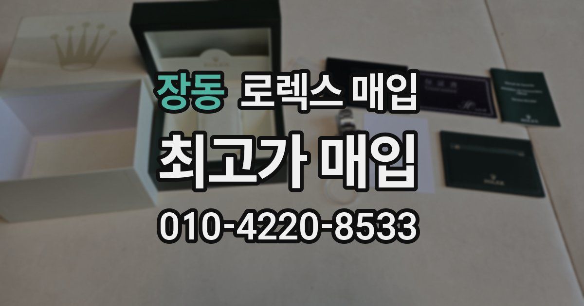 장동 로렉스 매입