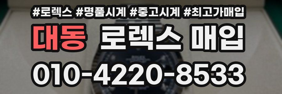 대동 로렉스 매입