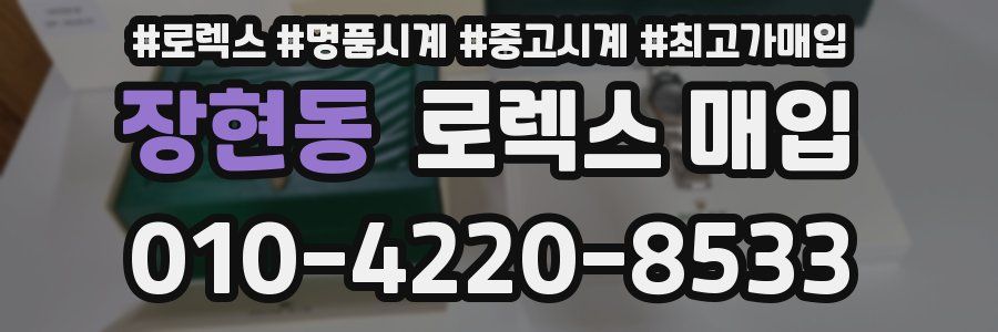 장현동 로렉스 매입