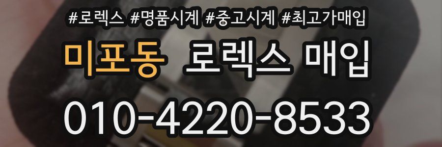 미포동 로렉스 매입